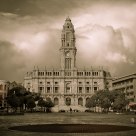 Storm at Oporto City Hall